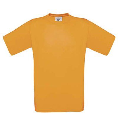 Camiseta amplia niños 100% algodón Orange 5/6 ans