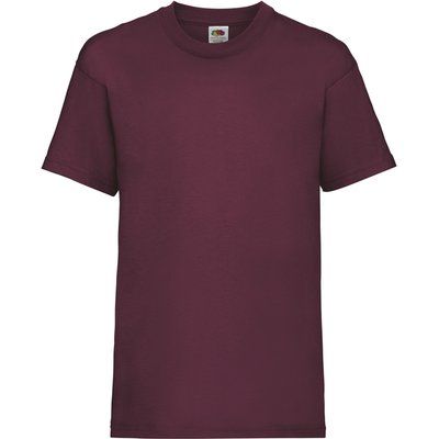 Camiseta amplia para niños Burgundy 5/6 ans