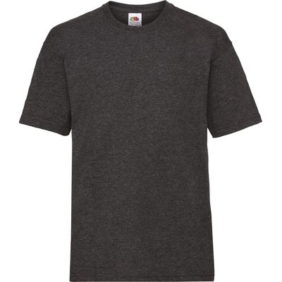 Camiseta amplia para niños Dark Heather Grey 14/15 ans