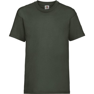 Camiseta amplia para niños Verde 3/4 ans