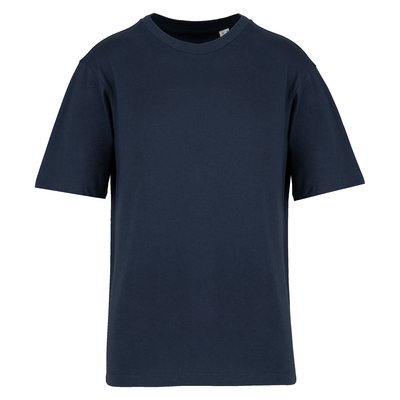 Camiseta ancha hombros caídos hombre Azul XXL