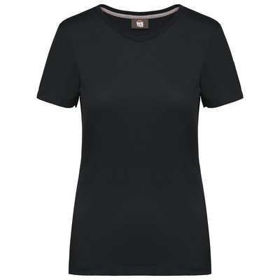 Camiseta antibacteriana mujer Negro XL