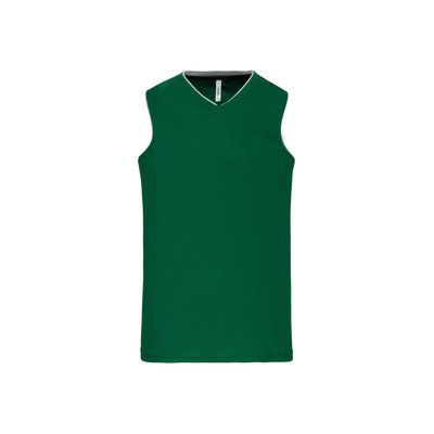 Camiseta baloncesto mujer poliéster Dark Kelly Green XL