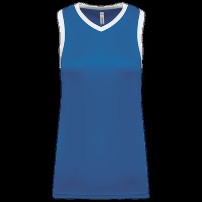 Camiseta baloncesto para mujer Sporty Royal Blue / White XS