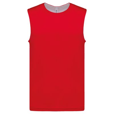 Camiseta Baloncesto Reversible Rojo XL