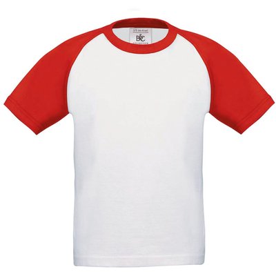 Camiseta Baseball niños algodón Blanco 12/14 ans