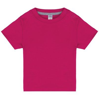 Camiseta bebé 100% algodón Fuchsia 6M