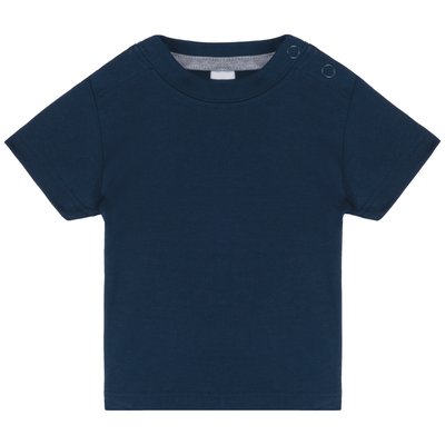 Camiseta bebé 100% algodón Navy 18M