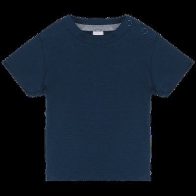 Camiseta bebé 100% algodón Navy 24M