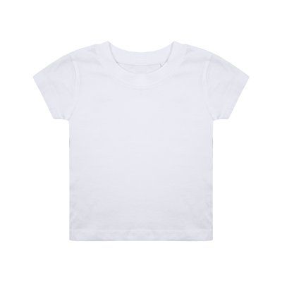 Camiseta para bebé de algodón orgánico White 18/24M