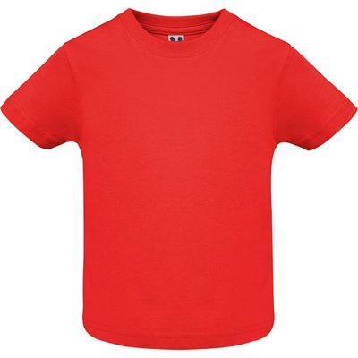 Camiseta de bebé manga corta Rojo 12 MESES