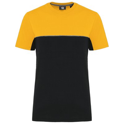 Camiseta bicolor eco Amarillo 5XL