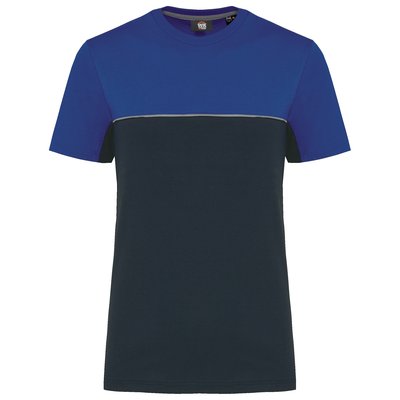 Camiseta bicolor eco Azul 3XL