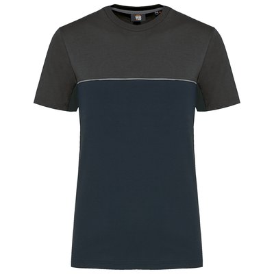 Camiseta bicolor eco Gris 4XL