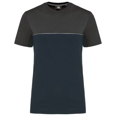 Camiseta bicolor eco Navy / Dark Grey M