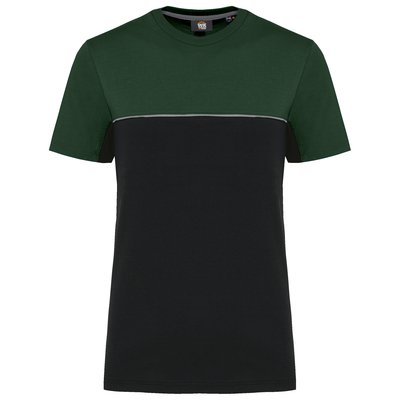 Camiseta bicolor eco Verde XXL