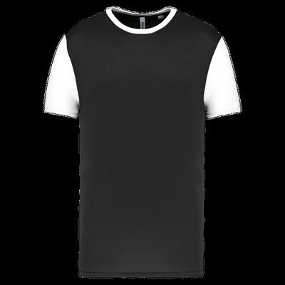 Camiseta bicolor infantil Black / White 12/14 ans