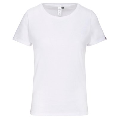 Camiseta Bio mujer algodón orgánico Blanco XXL