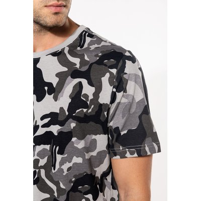 Camiseta camuflaje algodón