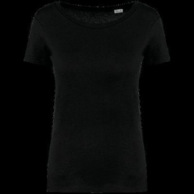 Camiseta chica algodón orgánico Black XS