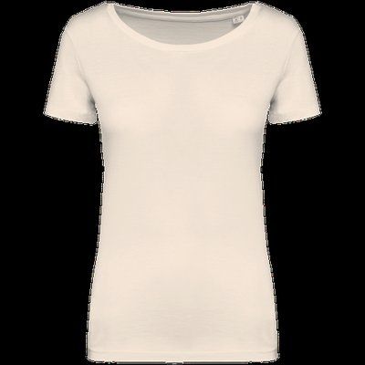 Camiseta chica algodón orgánico Ivory M