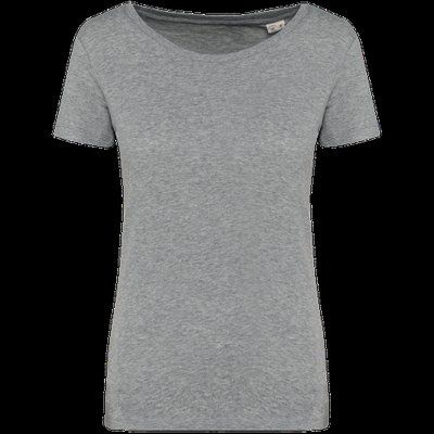 Camiseta chica algodón orgánico Moon Grey Heather L