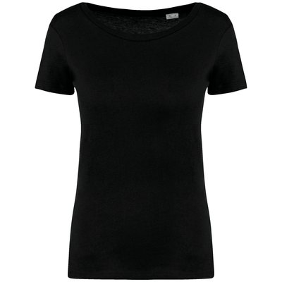 Camiseta chica algodón orgánico Negro L