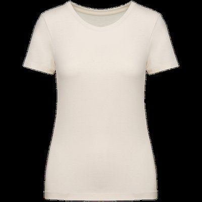 Camiseta chica algodón orgánico Raw Natural L