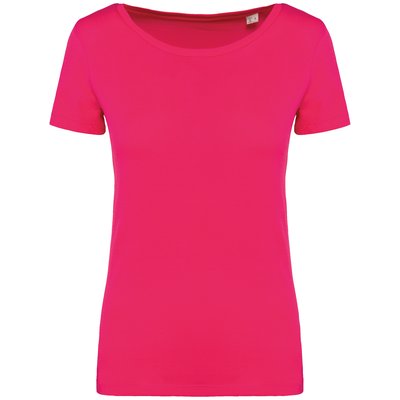 Camiseta chica algodón orgánico Rosa XL