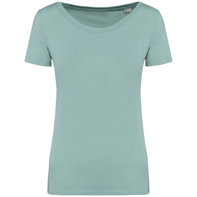 Camiseta chica algodón orgánico Verde M