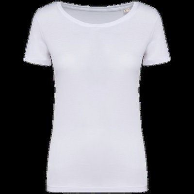 Camiseta chica algodón orgánico White XL