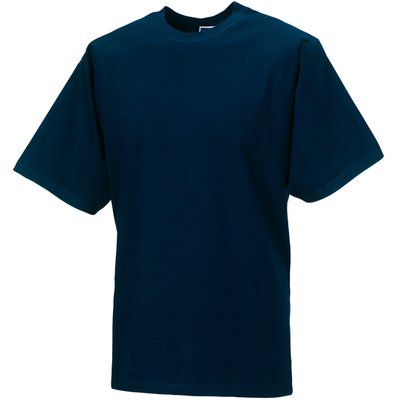 Camiseta clásica 100% Algodón French Navy 4XL