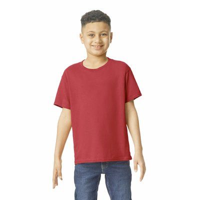 Camiseta clásica infantil de algodón Cardinal Red (x72) L