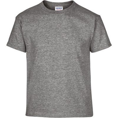 Camiseta clásica infantil de algodón Graphite Heather M