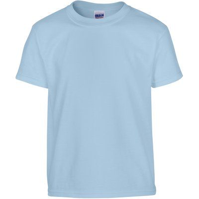 Camiseta clásica infantil de algodón Light Blue L