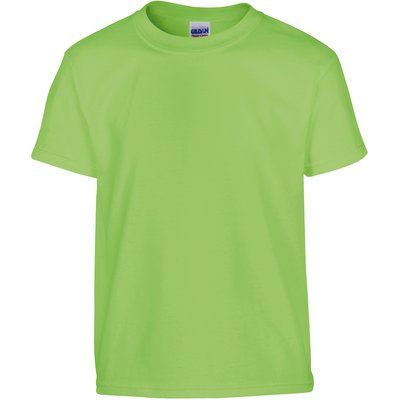 Camiseta clásica infantil de algodón Lime XS