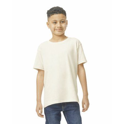 Camiseta clásica infantil de algodón Natural (x72) XS