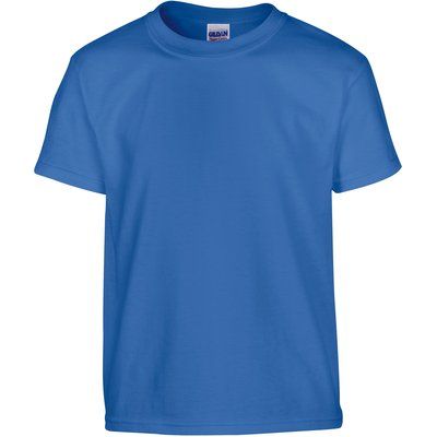 Camiseta clásica infantil de algodón Royal Blue XL