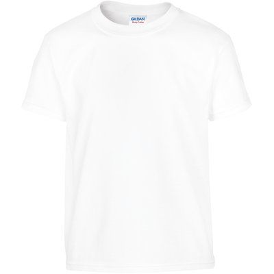 Camiseta clásica infantil de algodón White XL