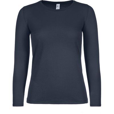 Camiseta clásica manga larga mujer Navy XS