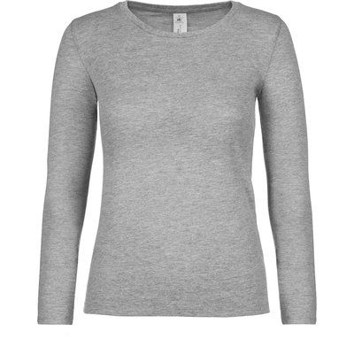 Camiseta clásica manga larga mujer Sport Grey S