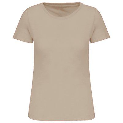 Camiseta clásica de mujer Beige M