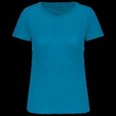 Camiseta clásica de mujer Tropical Blue L