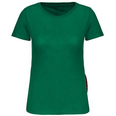 Camiseta clásica de mujer Verde XS