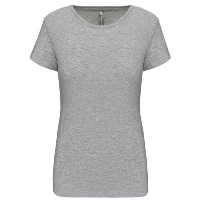 Camiseta Color jaspeado mujer Gris XL