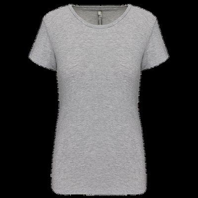 Camiseta Color jaspeado mujer Light grey heather L