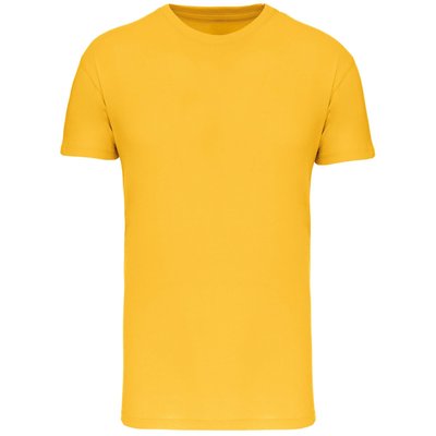 Camiseta Colores lisos 100% algodón Amarillo 8/10 ans