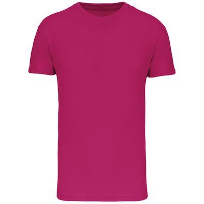 Camiseta Colores lisos 100% algodón Fuchsia 6/8 ans