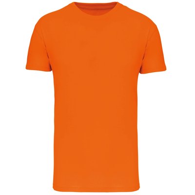 Camiseta Colores lisos 100% algodón Naranja 8/10 ans