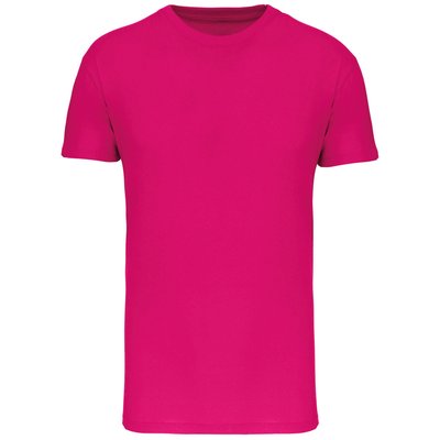 Camiseta Colores lisos 100% algodón Rosa 6/8 ans